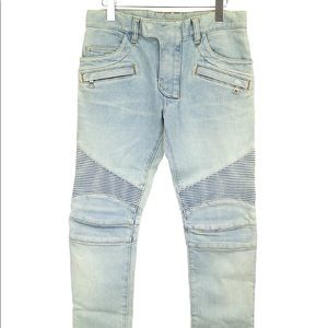 Balmain biker jeans